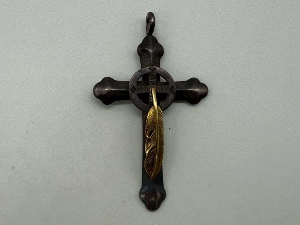 良品　激レア　全金フェザー付ホイールクロス21.22g