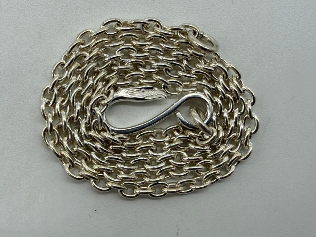 新品　細丸イーグルフックチェーン16.85g