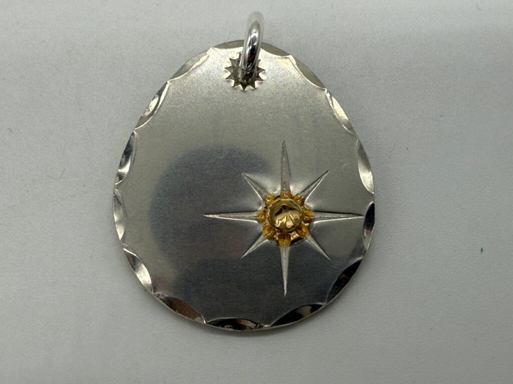 新品　大メタル刻印ズレ斜め飛び34.09g
