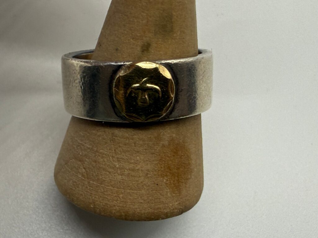 良品　１９号　平打リング9.80g