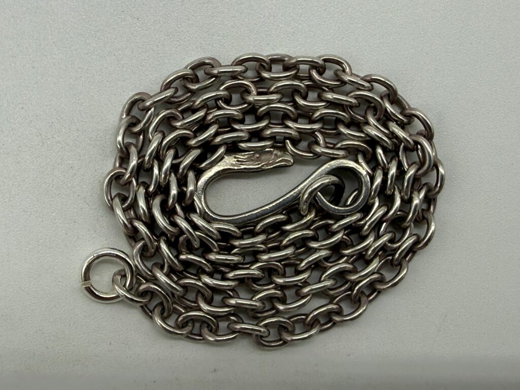美品 太丸イーグルフックチェーン20.87g