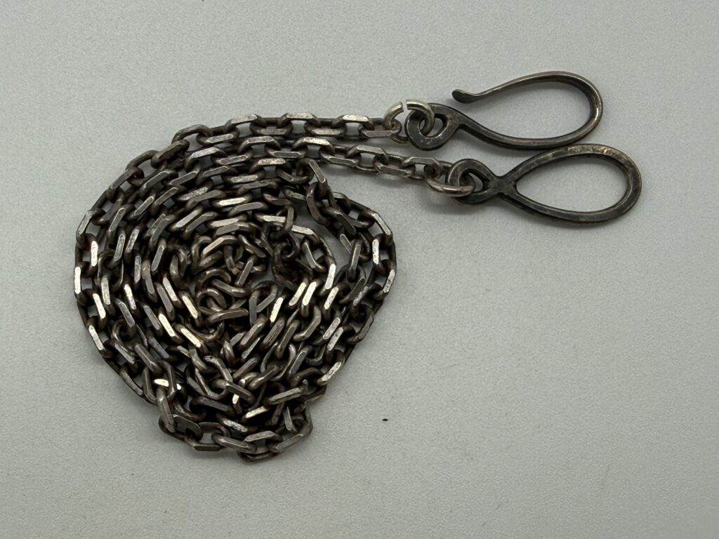 良品 細角オールドフックチェーン13.62g