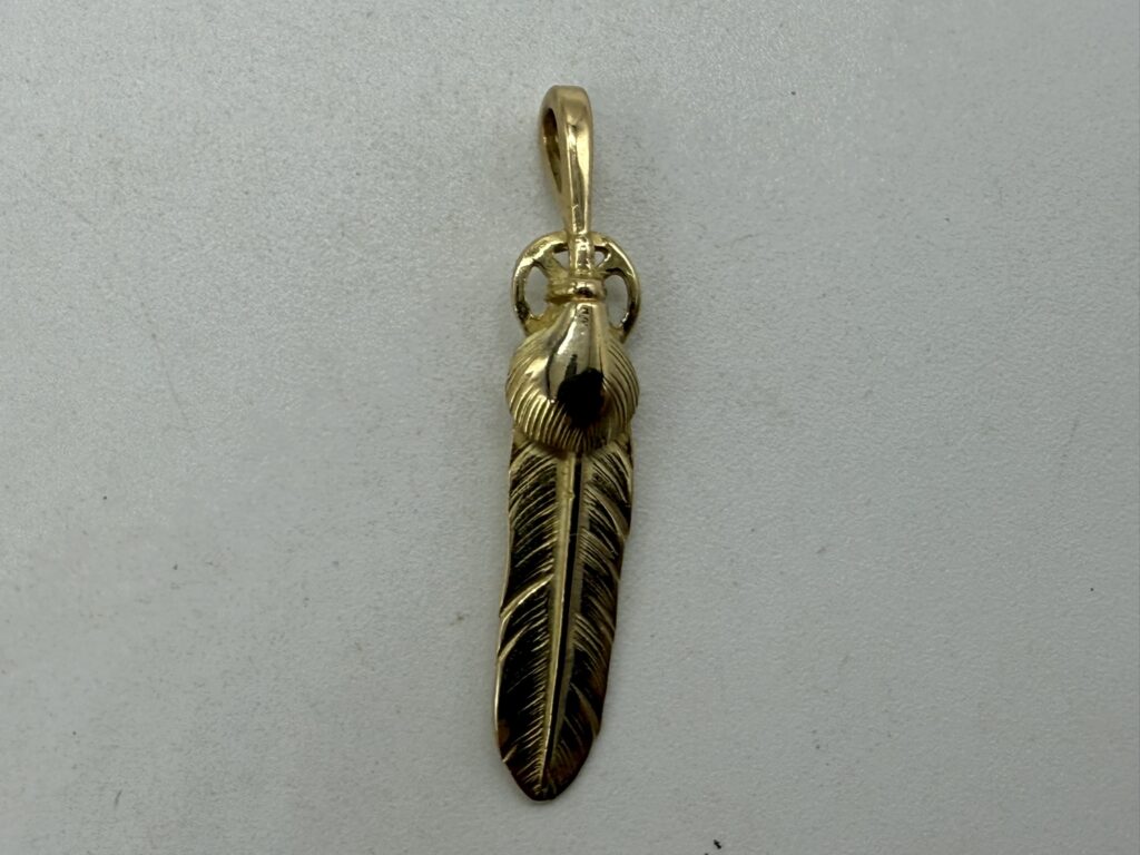 極美品　全金ハートホイールフェザー小　2.35g