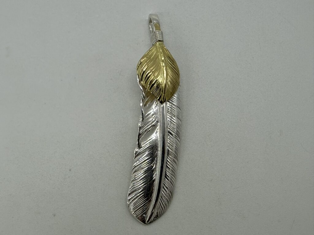 【新品】上金特大フェザー右【現行14.33g】