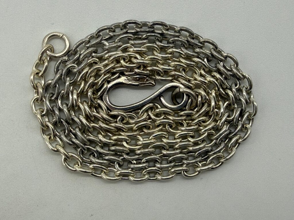 美品 太丸イーグルフックロングチェーン31.95g
