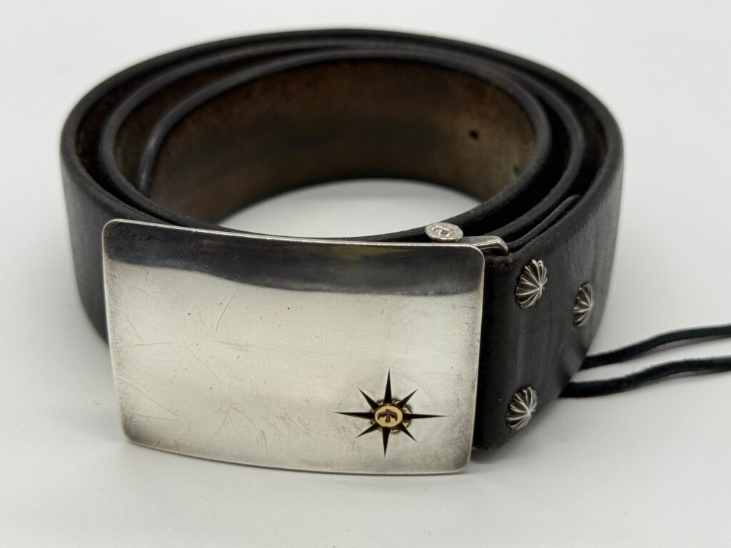 良品　4センチ可動式バックルベルト　黒