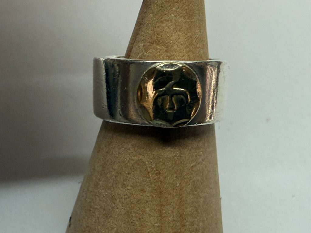 美品　７号　平打リング7.94g