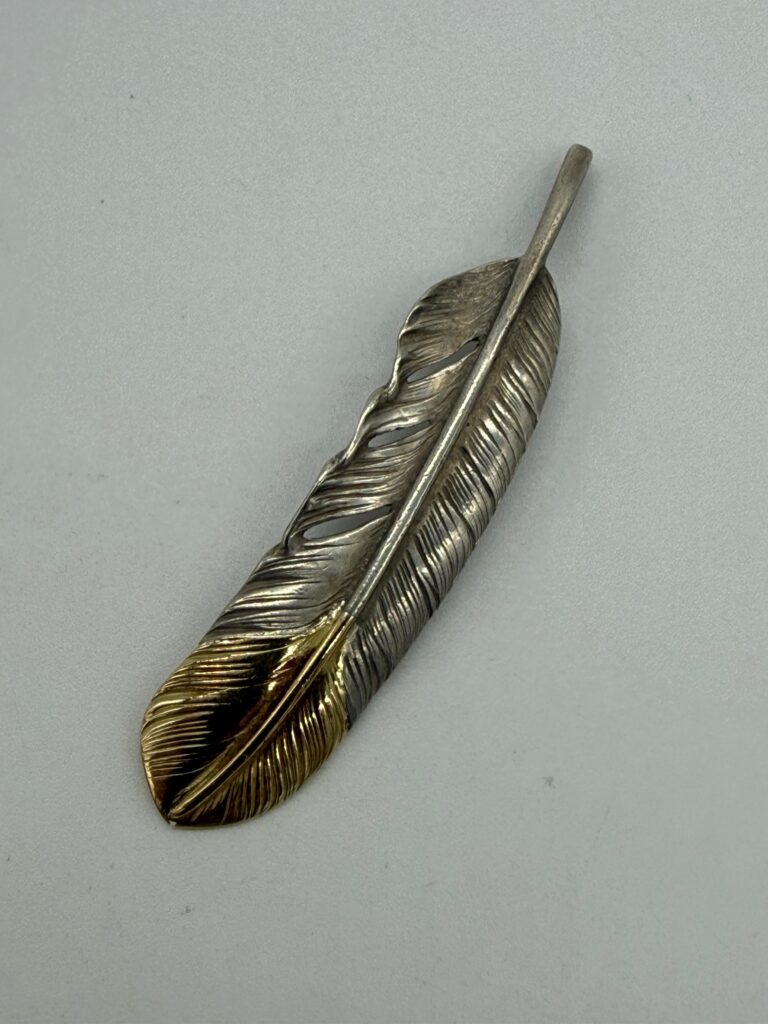ゴローズ　良品　先金特大フェザー右①old