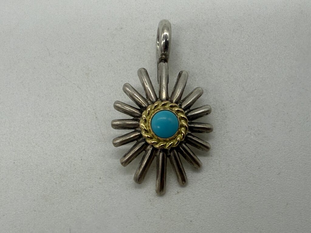 美品　金縄ターコイズウニトップ小5.68g