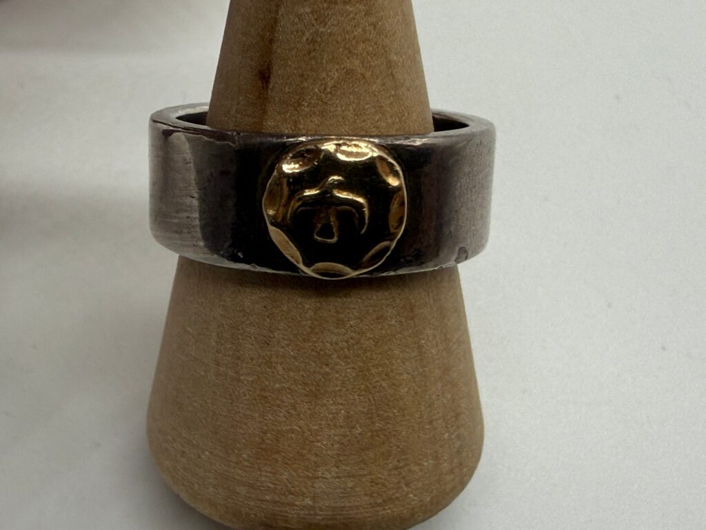 良品　１７号　平打リング9.70g