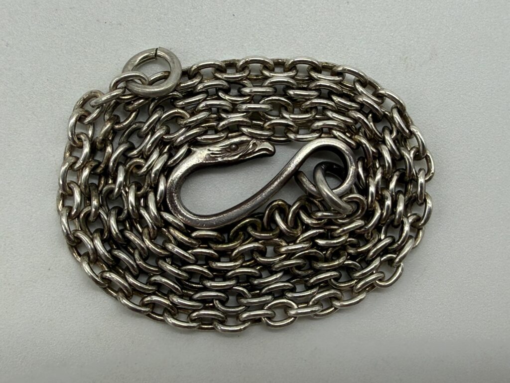 良品 細丸イーグルフックチェーン16.70g
