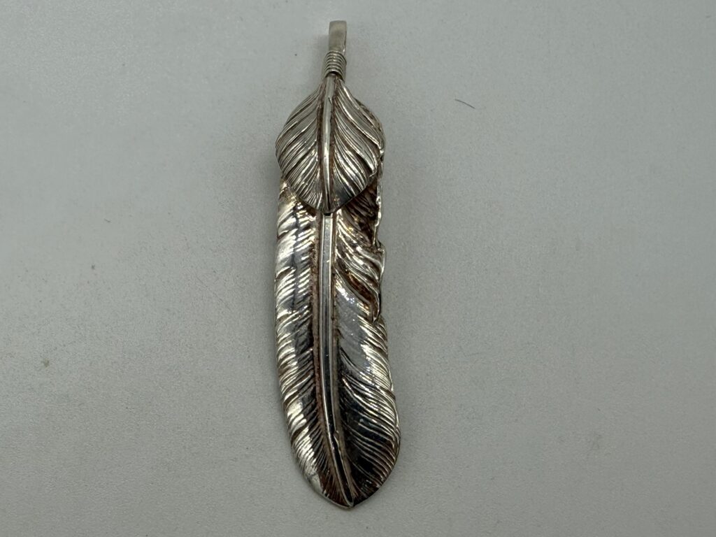 美品　上銀特大フェザー左　現行12.93g