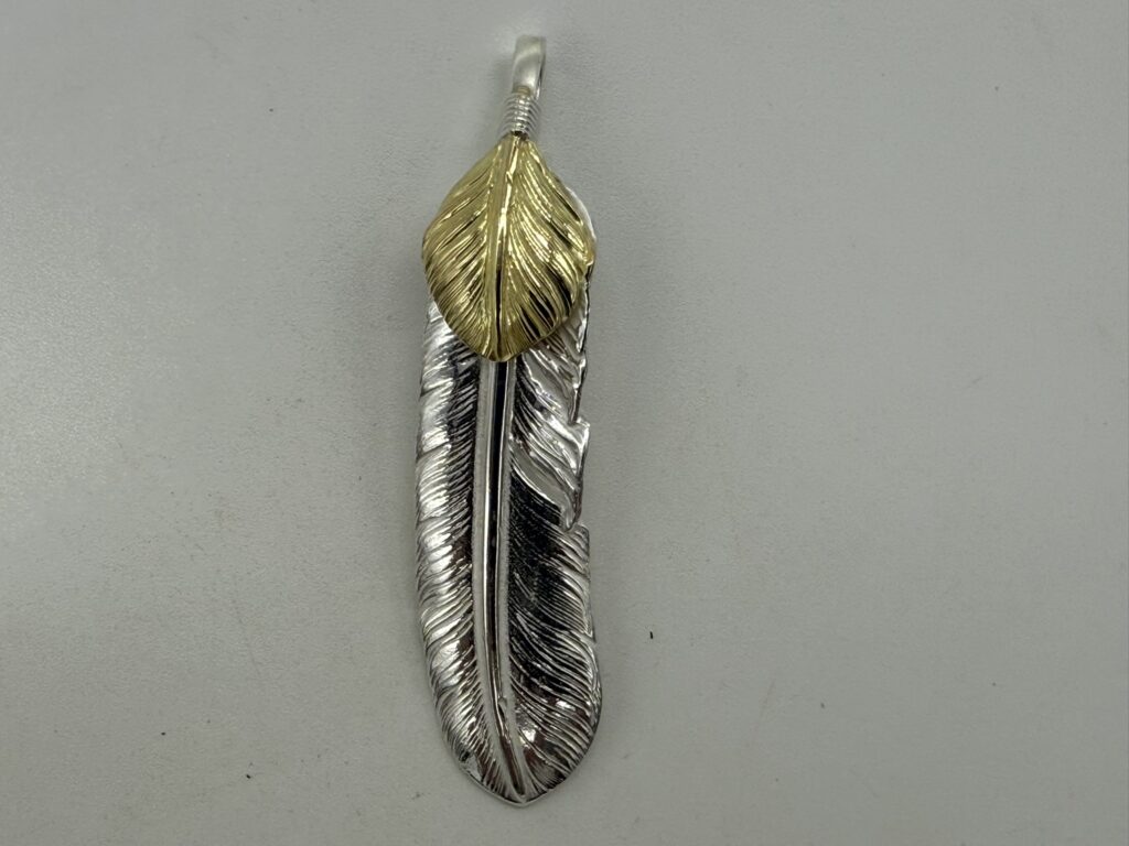 【新品】上金特大フェザー左【現行14.03g】
