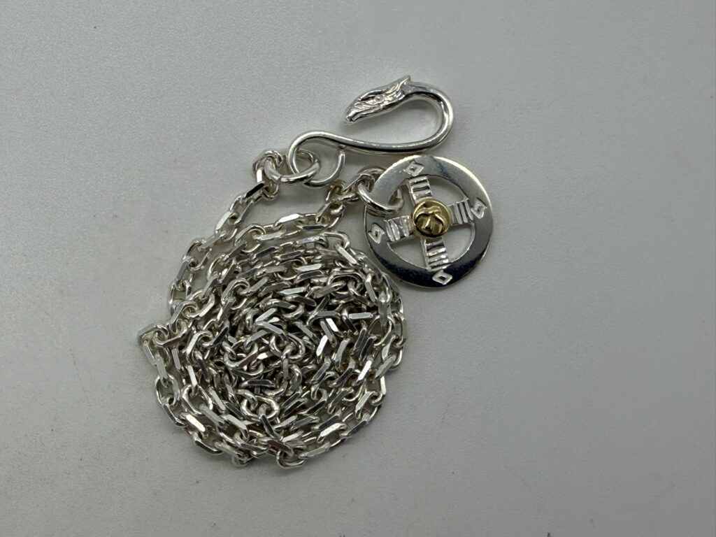 【新品】細角イーグルフックホイールチェーン【17.59g】