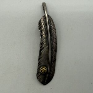 【良品】小金メタル付特大フェザー右【現行10.26g】
