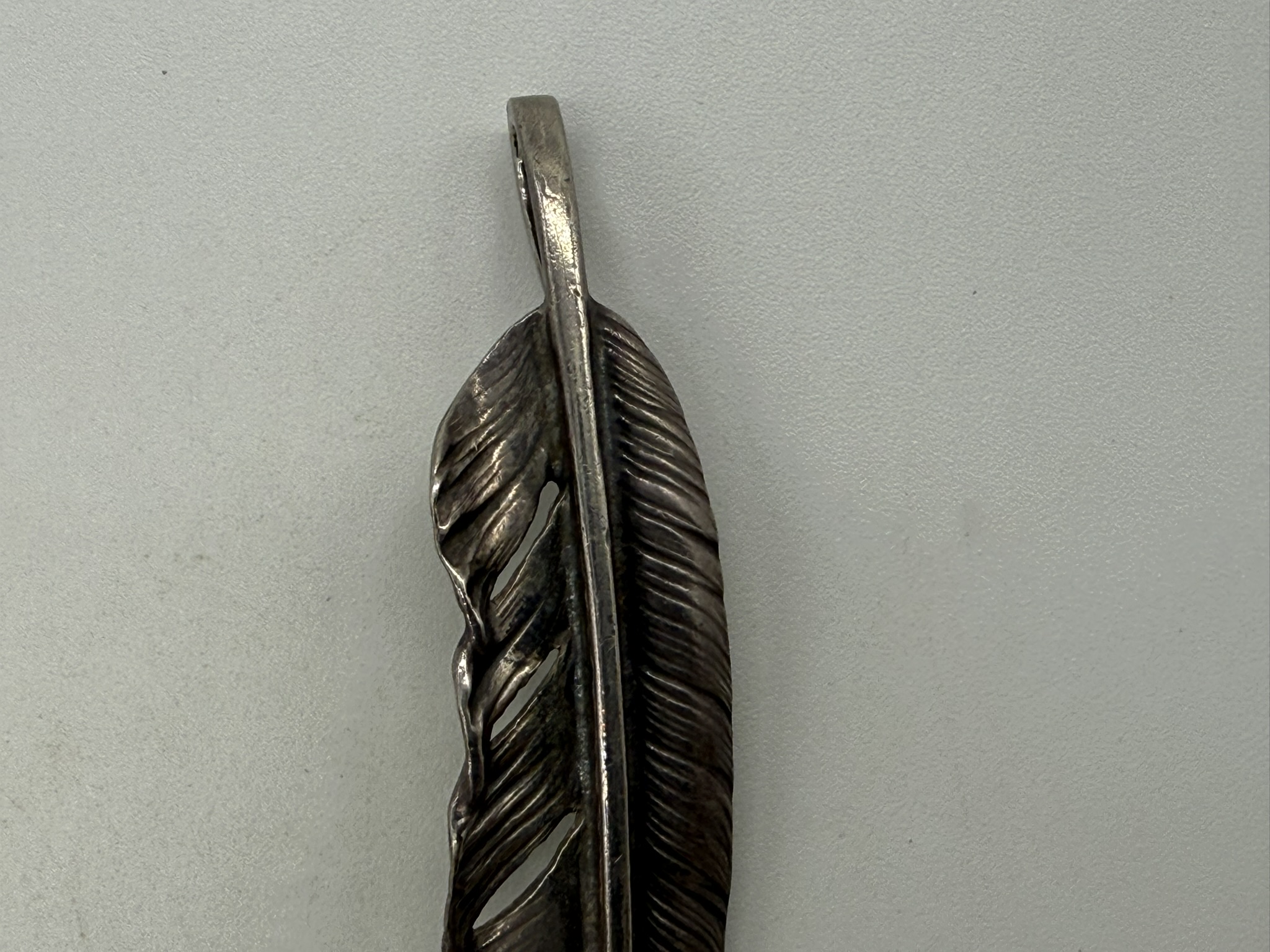 【良品】小金メタル付特大フェザー右【現行10.26g】 - 画像 (3)