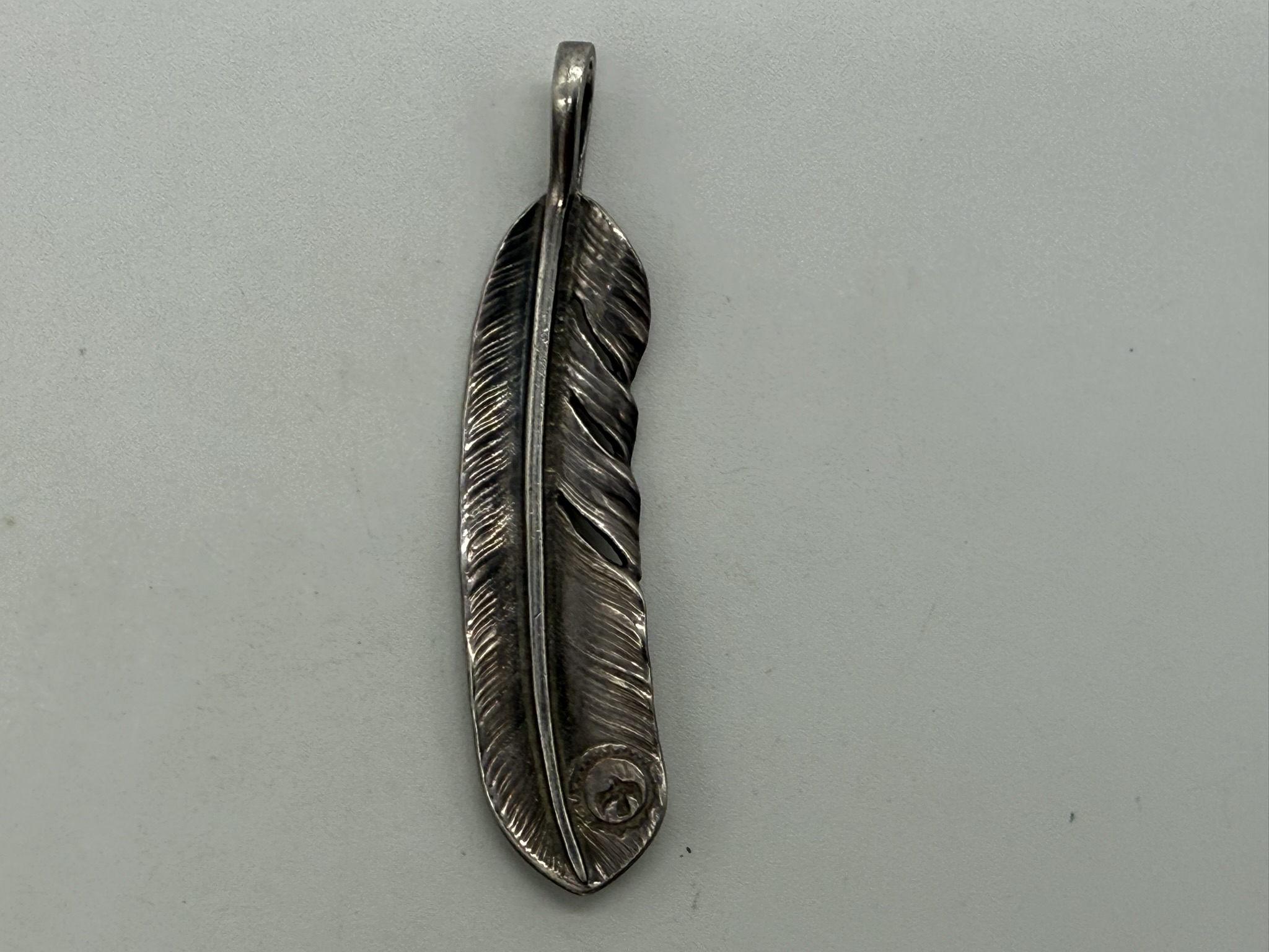 【良品】小金メタル付特大フェザー右【現行10.26g】 - 画像 (4)