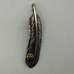 【良品】金メタル付特大フェザー右【現行11.31g】