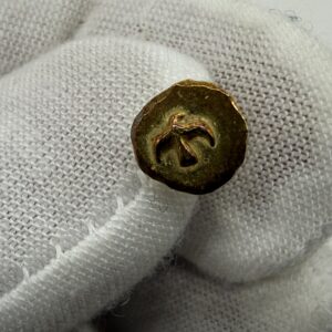 【良品】金メタルピアス【OLD0.72g】