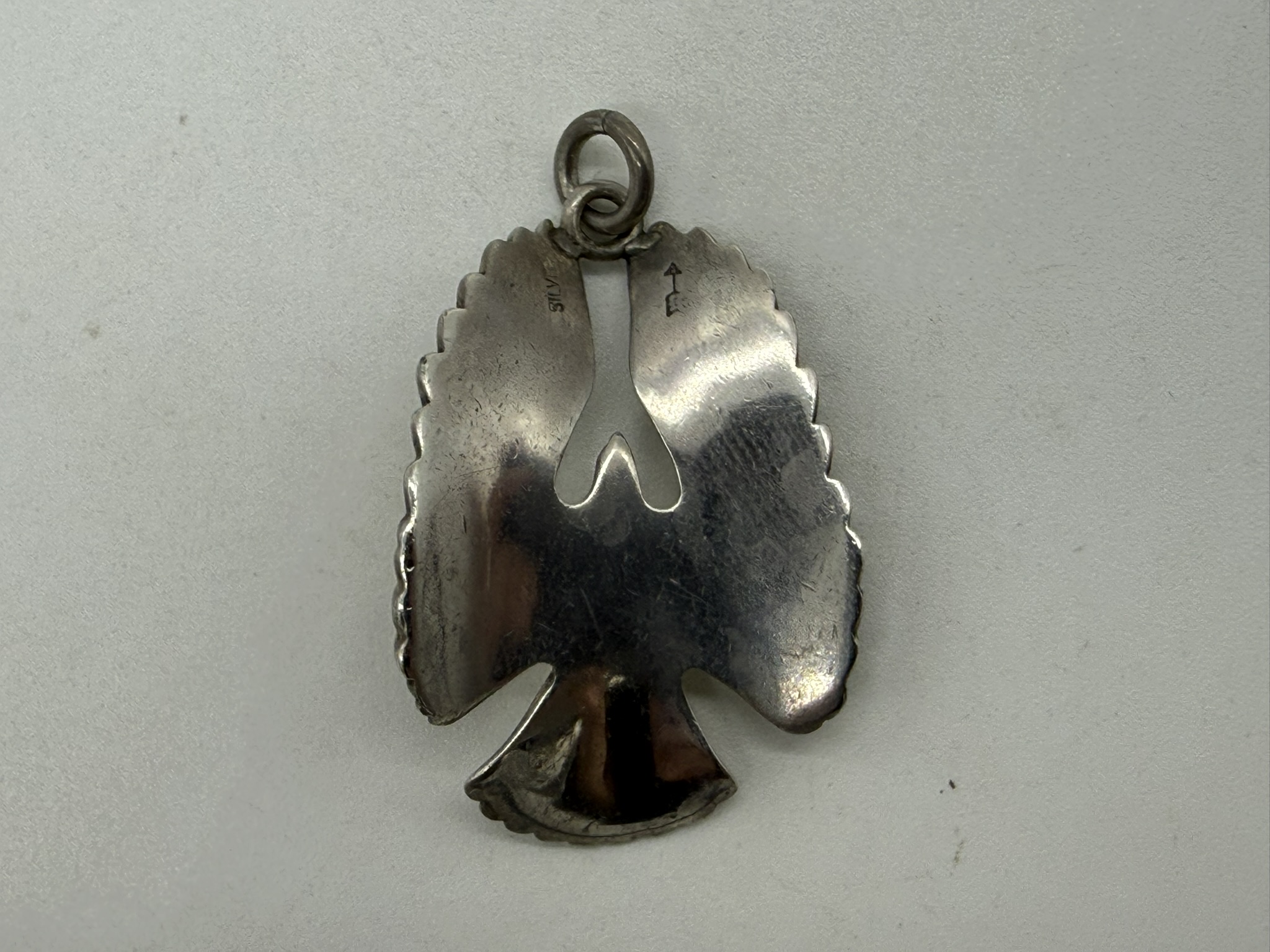 【良品】金メタル付イーグルペンダント【9.23g】 - 画像 (4)