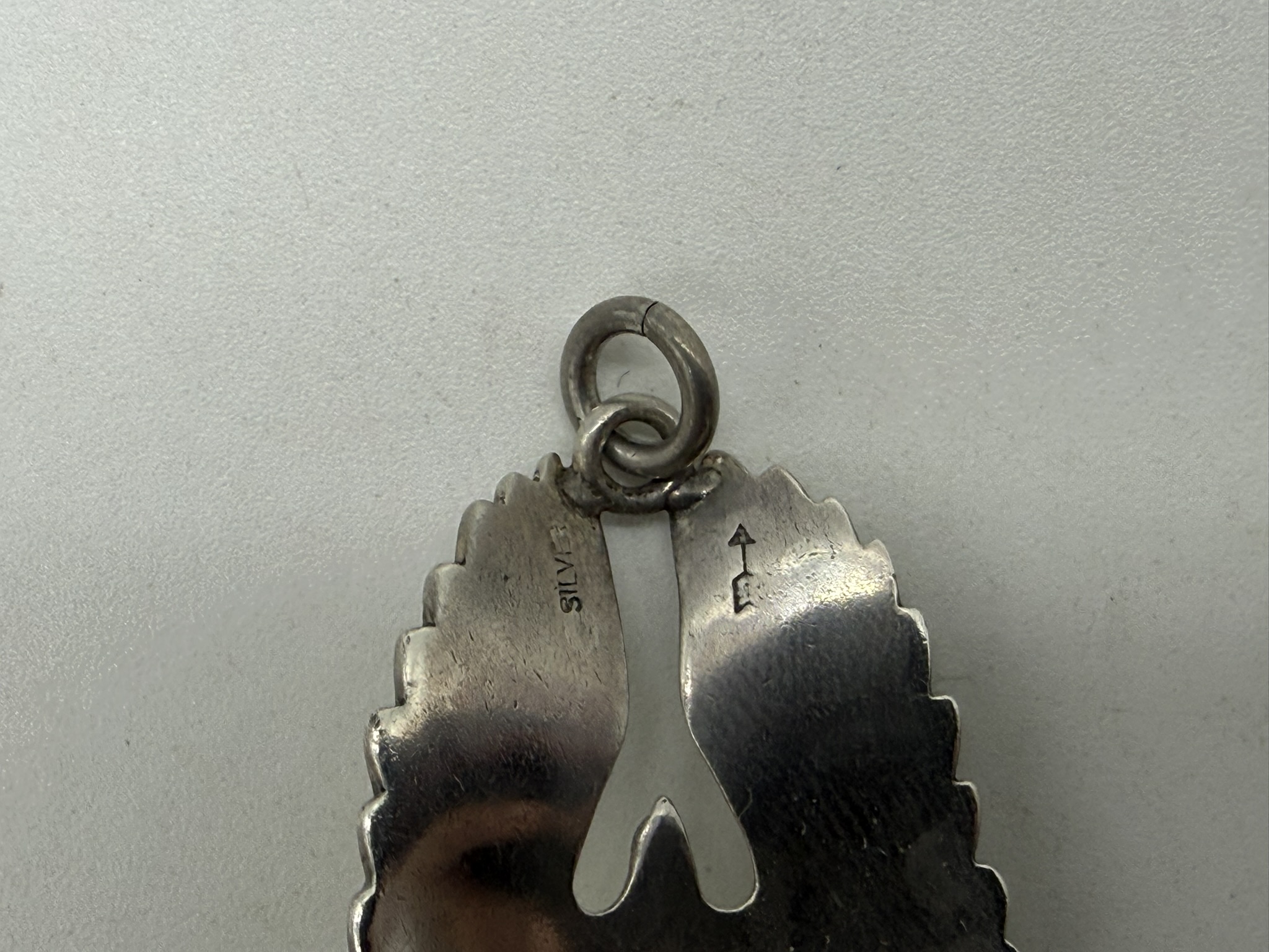 【良品】金メタル付イーグルペンダント【9.23g】 - 画像 (5)