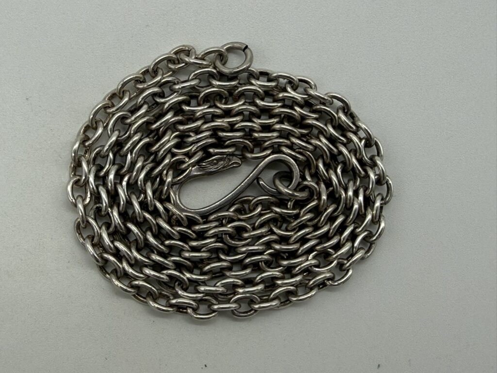 【良品】太丸イーグルフックロングチェーン【31.93g】