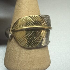 【良品」】先金特大フェザーリング【20号8.33g】