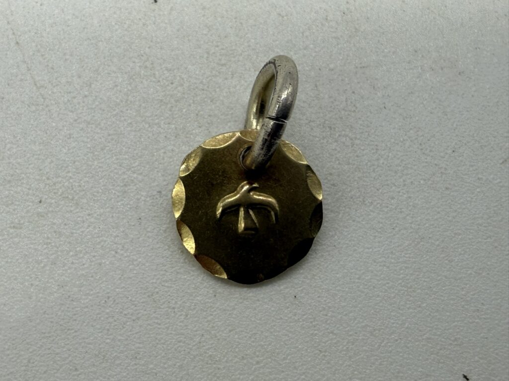【良品】K18太陽メタル【小1.33g】