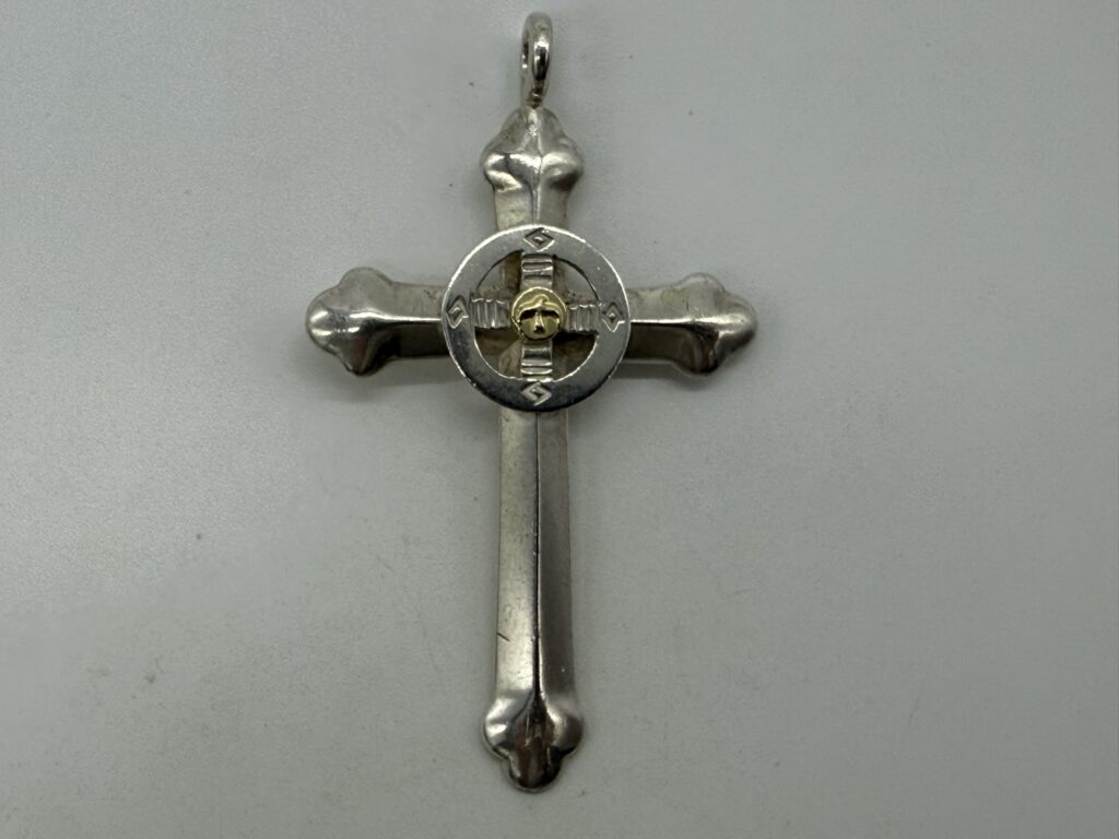 【美品】金メタル付ホイールクロス【18.36g】