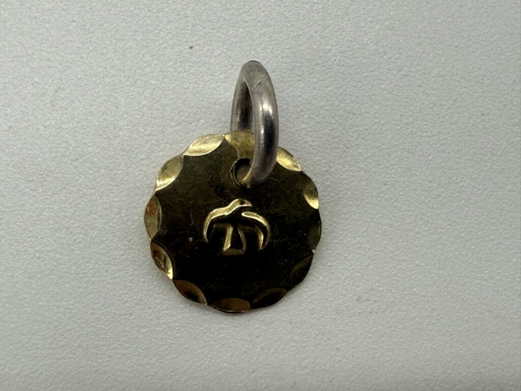 【美品】K18太陽メタル【最新キャスト1.42g】