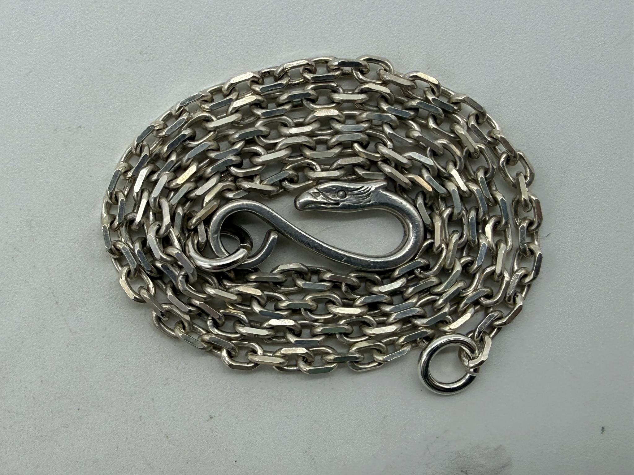 【美品】細角イーグルフックチェーン【15.53g】 - 画像 (4)