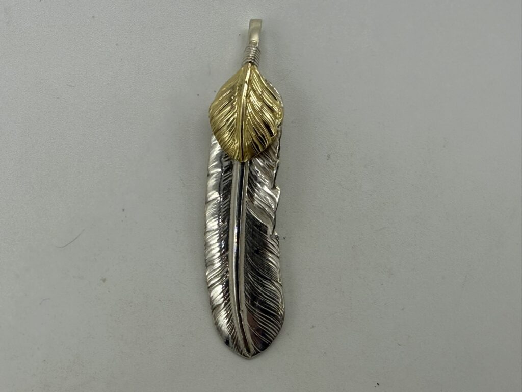 【新品】上金特大フェザー左【現行13.75g】