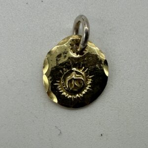 【極美品】K18IN太陽メタル大【現行3.45g】