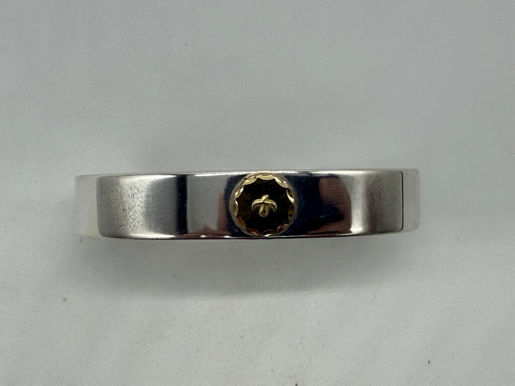 極美品　平打ブレスL 最新キャスト36.27g