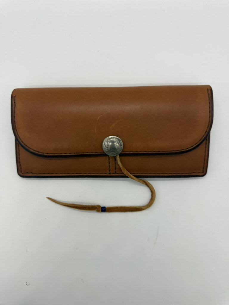 【極美品】札入れ大【赤茶】