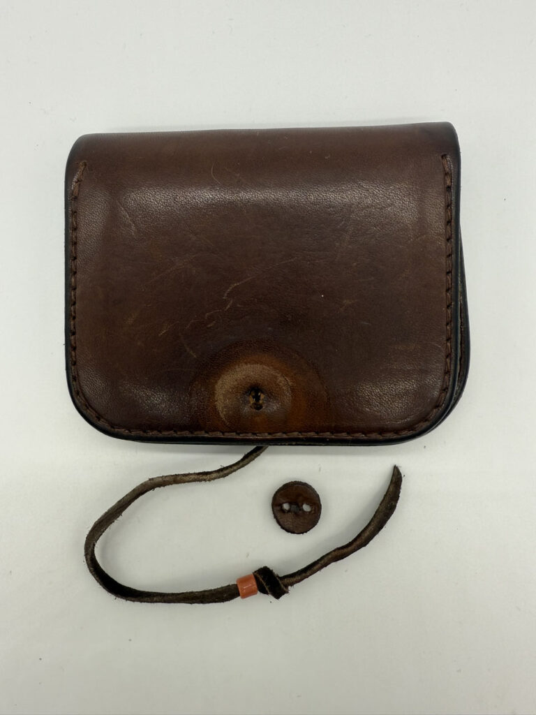 【良品】角型小銭入れ【こげ茶】