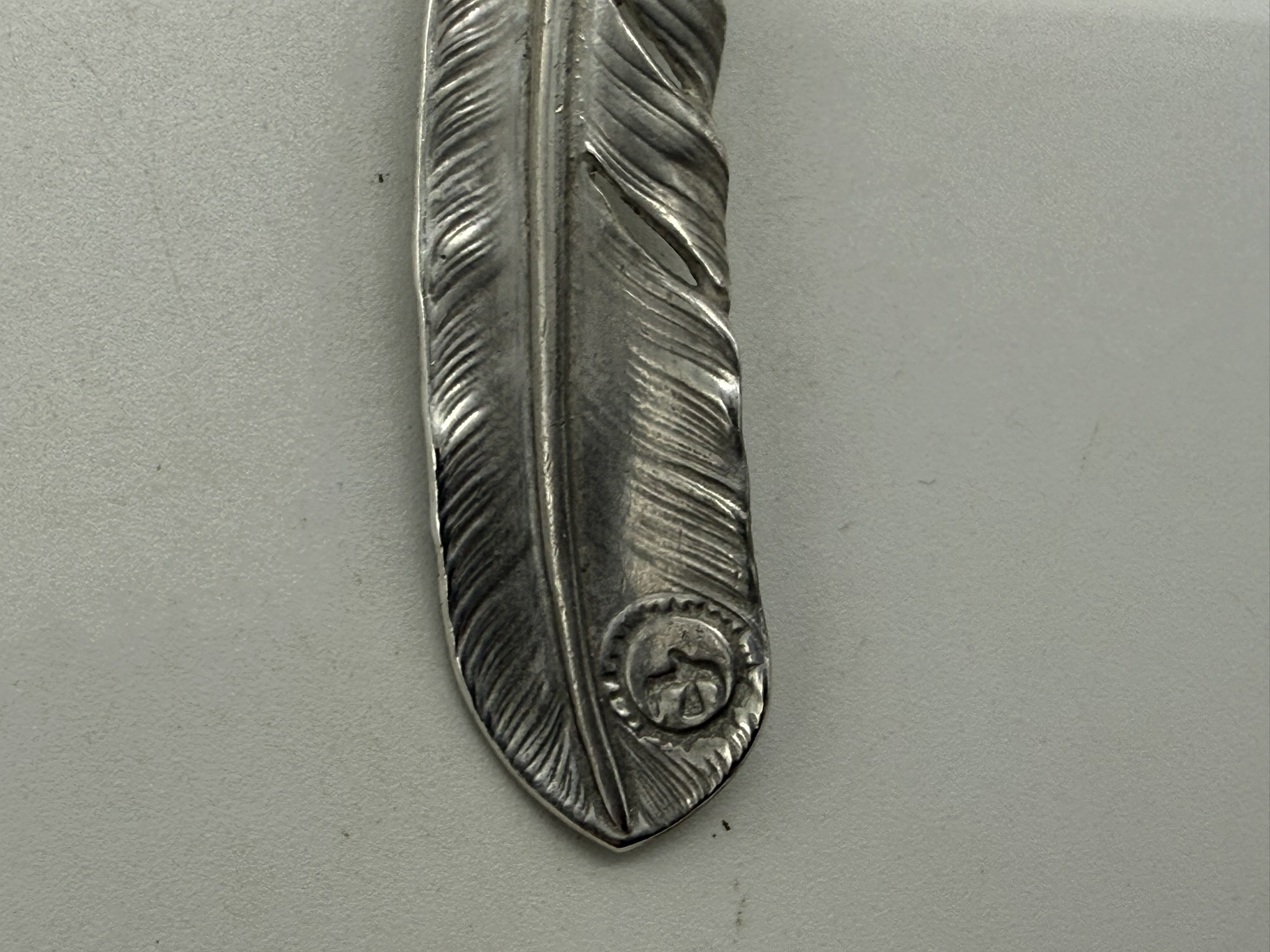 【良品】上銀銀縄ターコイズフェザー右【現行13.45g】 - 画像 (5)