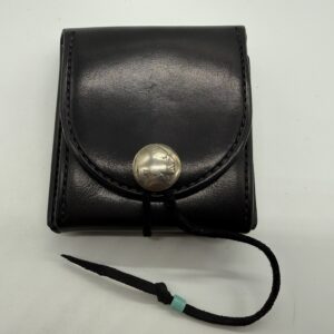 【新品】新型二つ折りショートウォレット【黒】