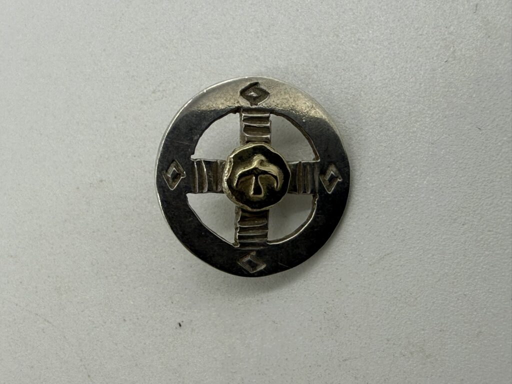 【美品レア】金メタル付ホイールコンチョ【2.94g】