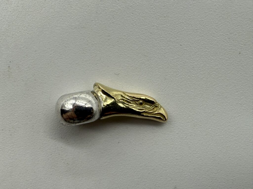 【美品】イーグルヘッドビーズ【2.59g】