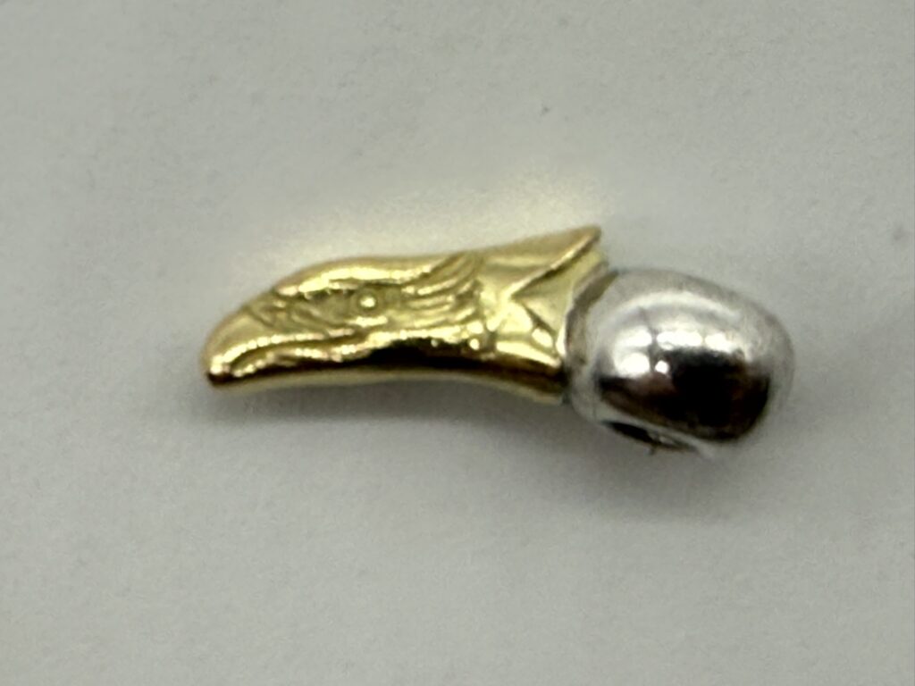 【美品】イーグルヘッドビーズ【2.56g】