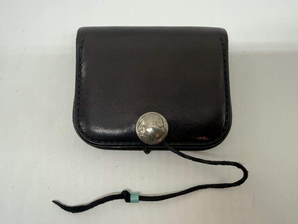 【美品】角形小銭入れ【黒】
