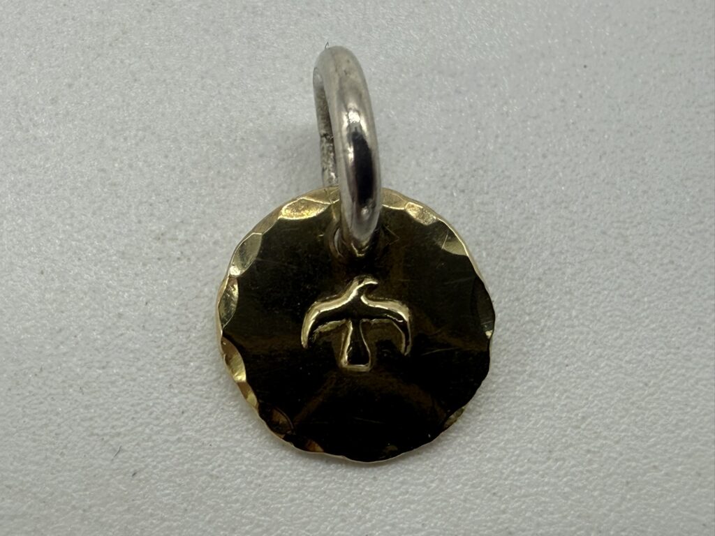 【美品】K18太陽メタル小OLD【1.59g】