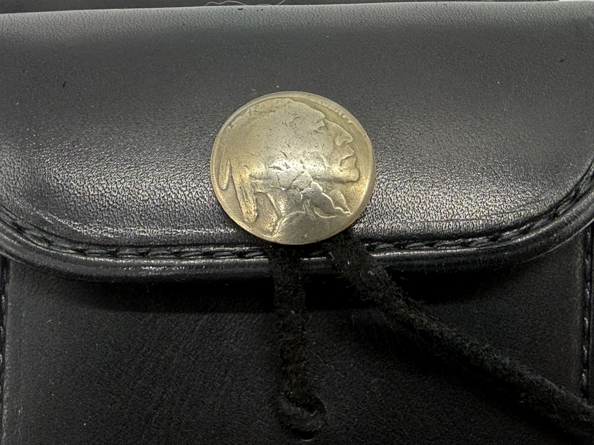 【新品】二つ折りショートウォレット【黒】 - 画像 (2)