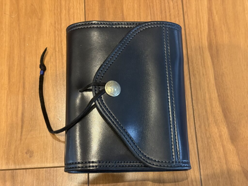 【新品】システム手帳ケースL【黒】
