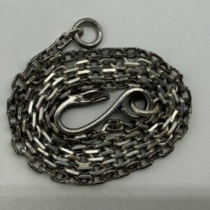 【良品】細角イーグルフックチェーン【14.46g】