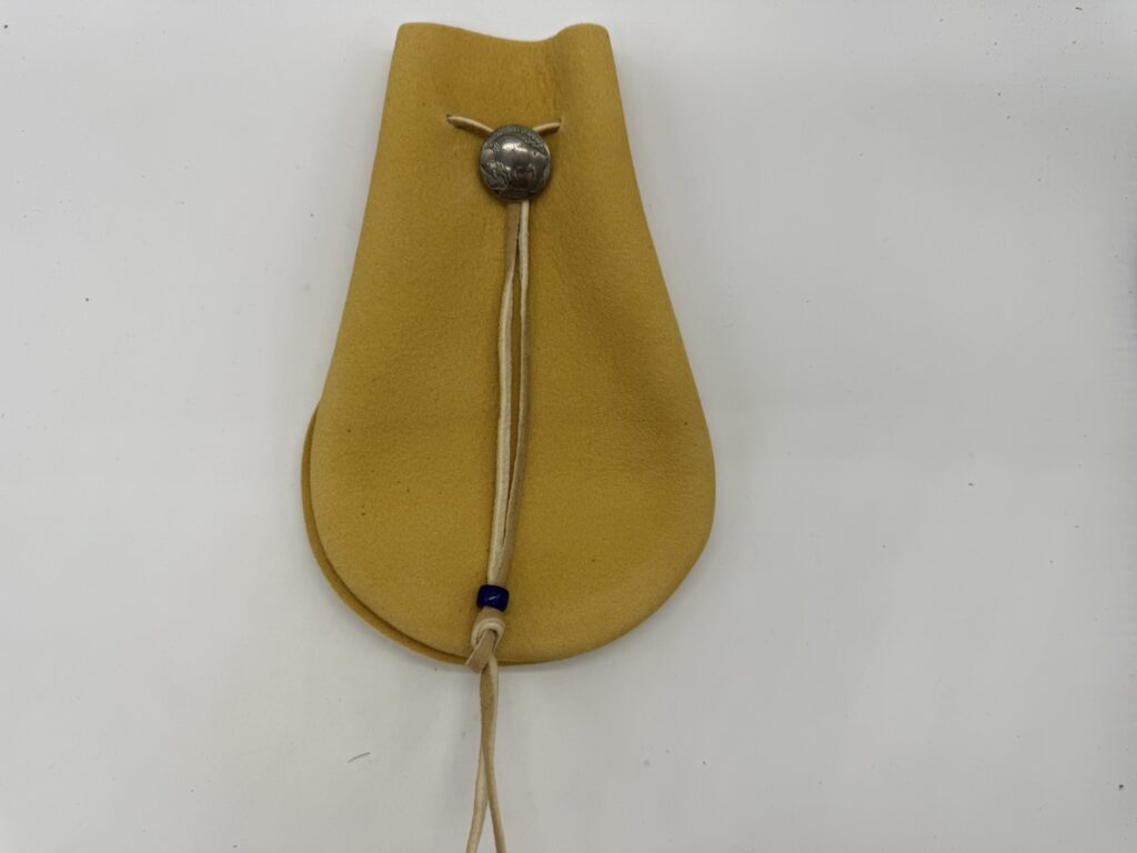 【新品】巾着ポーチL【スモーク】