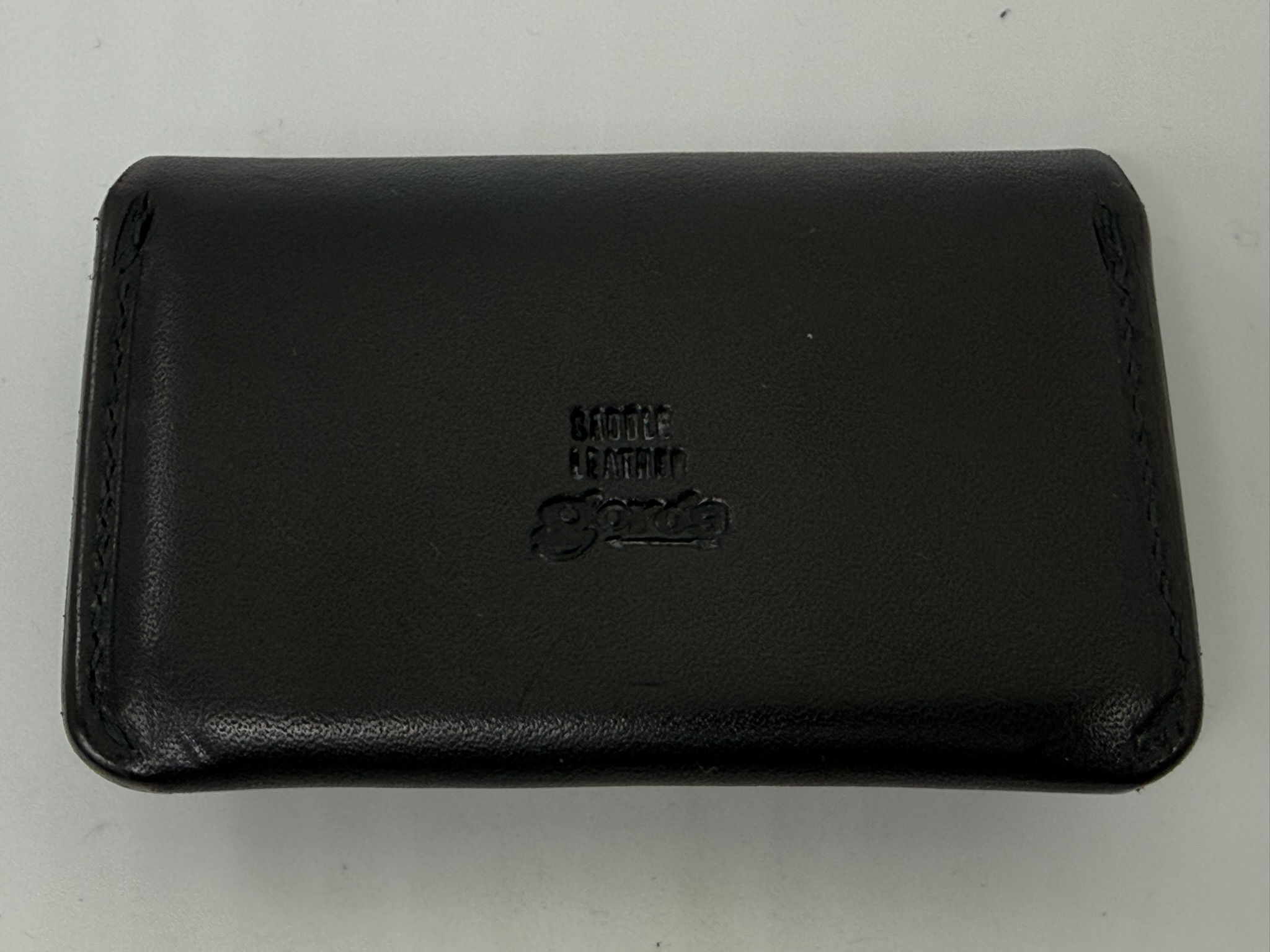 【新品】GC24ハーフコンチョ付名刺入れ【黒】 - 画像 (3)