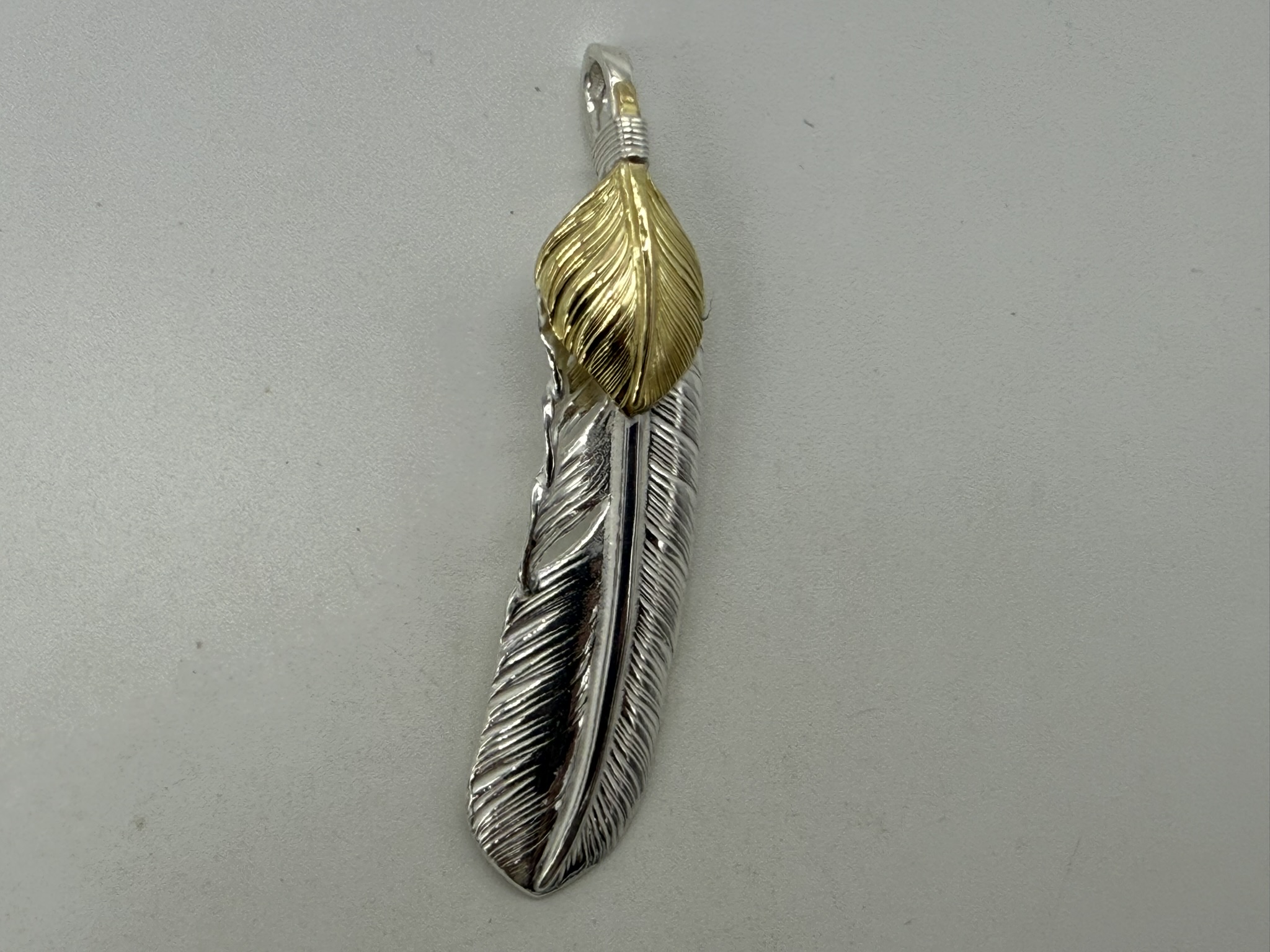 【新品】上金特大フェザー右【現行14.20g】
