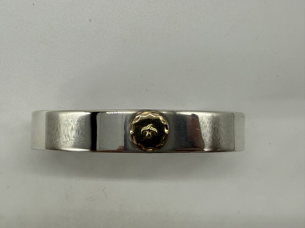 【美品】平打ブレスL【最新キャスト34.99g】